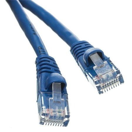 AISH Cat5e Blue Ethernet Patch Cable; Snagless & Molded Boot - 6 ft. AI750713